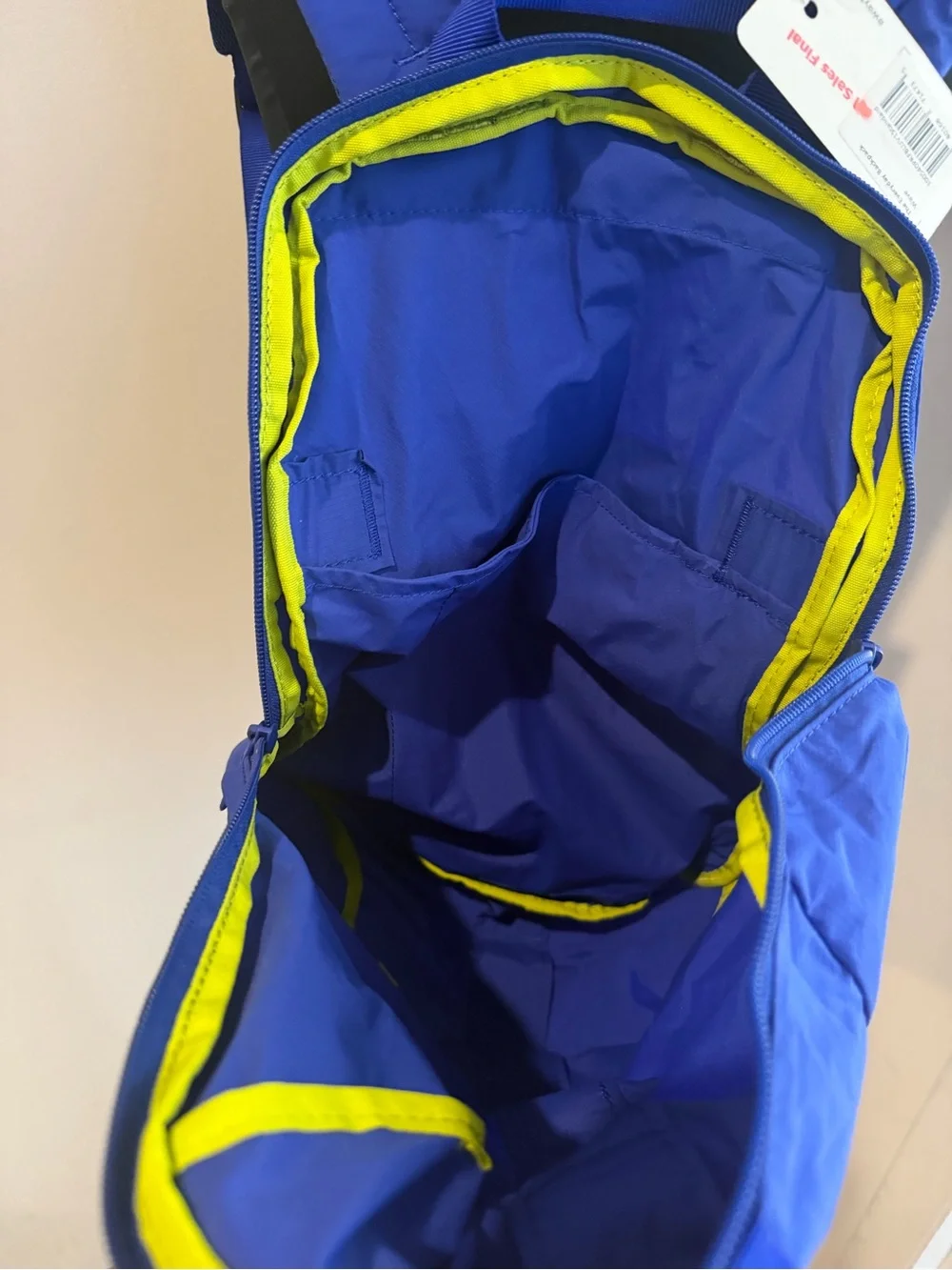New Away Travel Everyday Backpack Wave royal blue $98 lightweight packable NWT